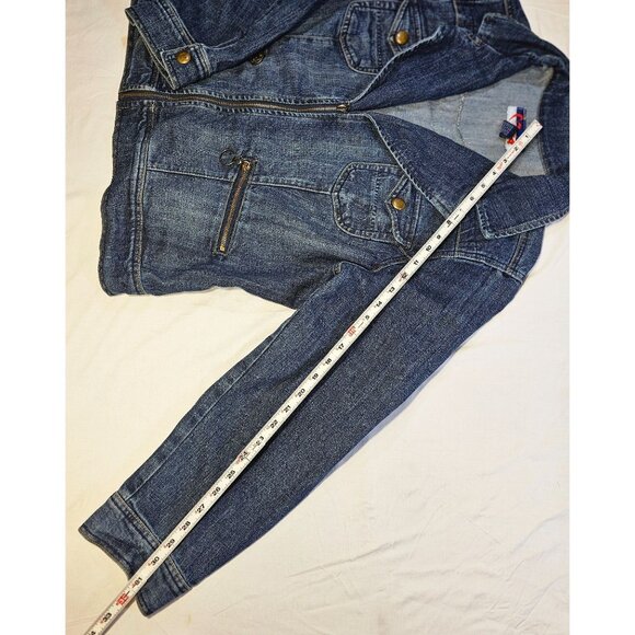 WAK Women's 18/20W Denim Zip Up Jean Jacket - Picture 5 of 8